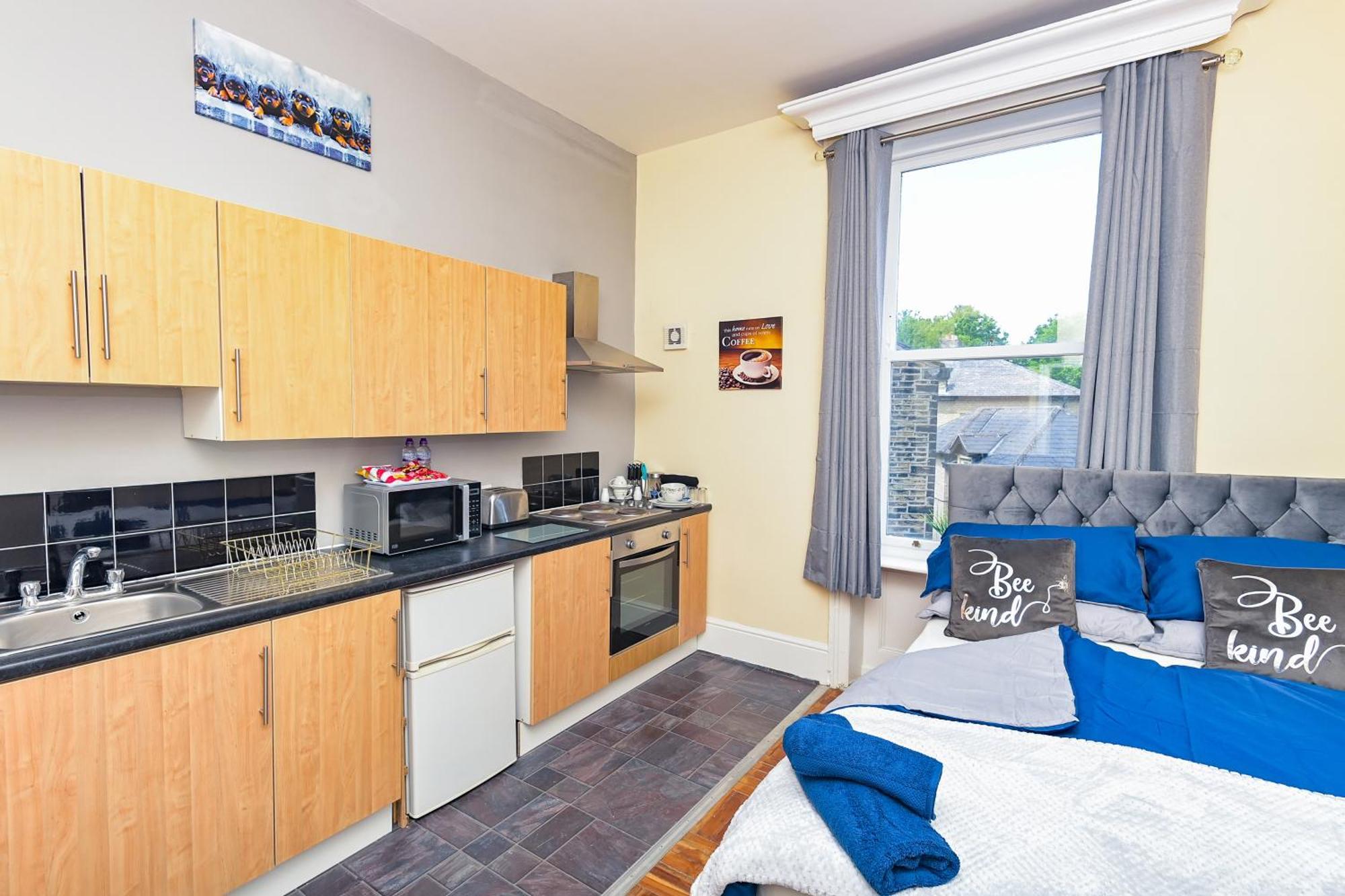 The Elm Wood Apartments Huddersfield Zimmer foto